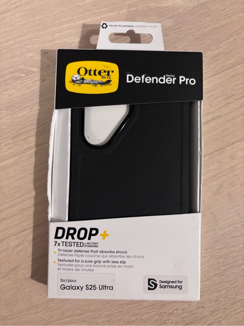 Samsung Galaxy S25 Ultra OtterBox Defender Pro Case - Black - NWT